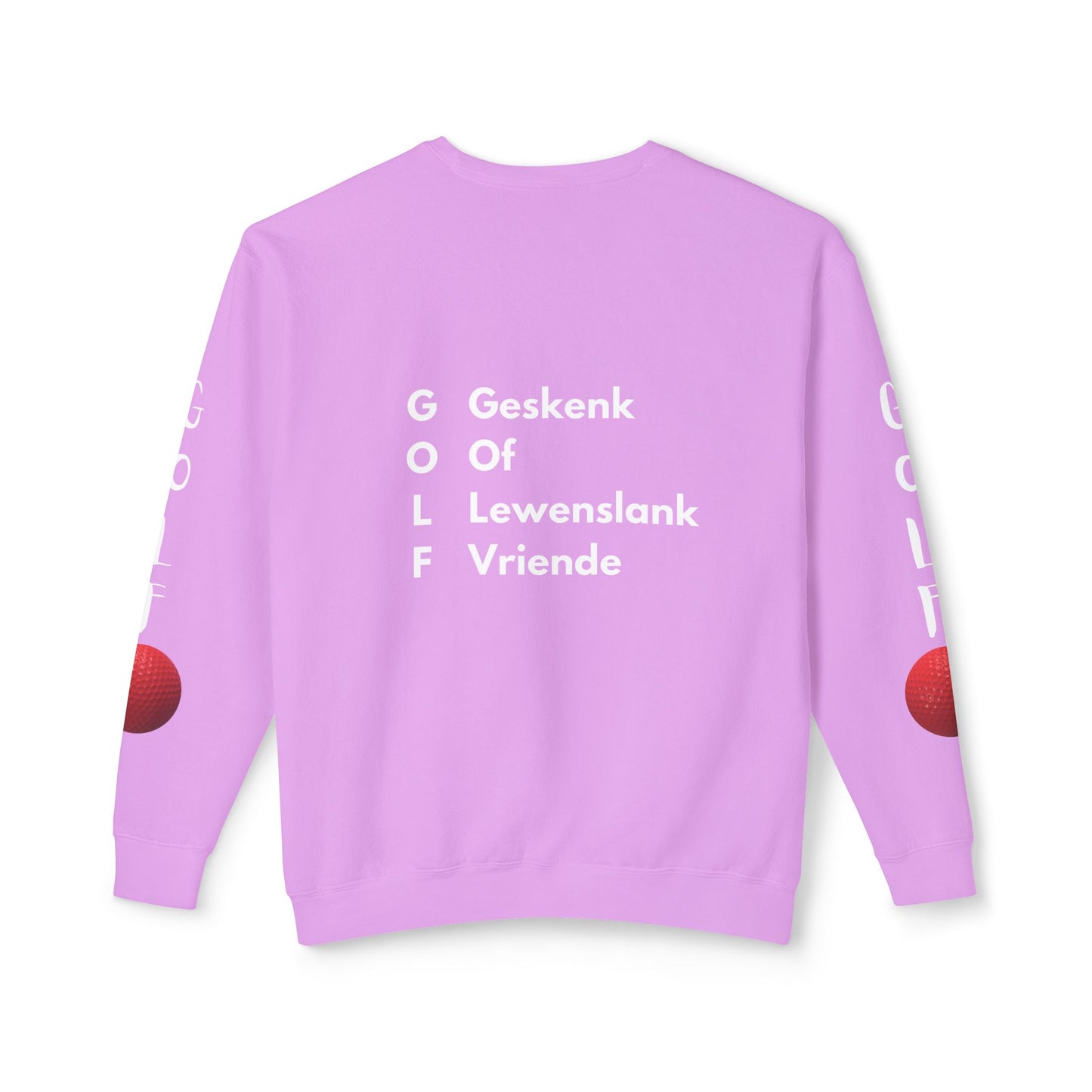 Uniseks Liggewig Ronde-nek Sweetpak