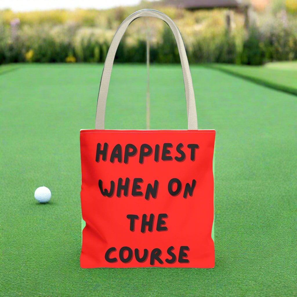 Golf Inspired Tote Bag