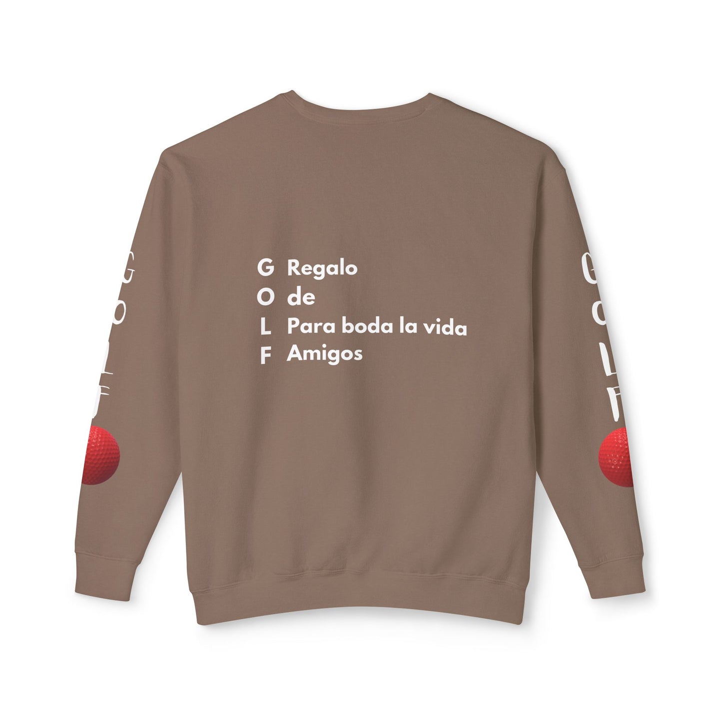 Sudadera unisex ligera con cuello redondo