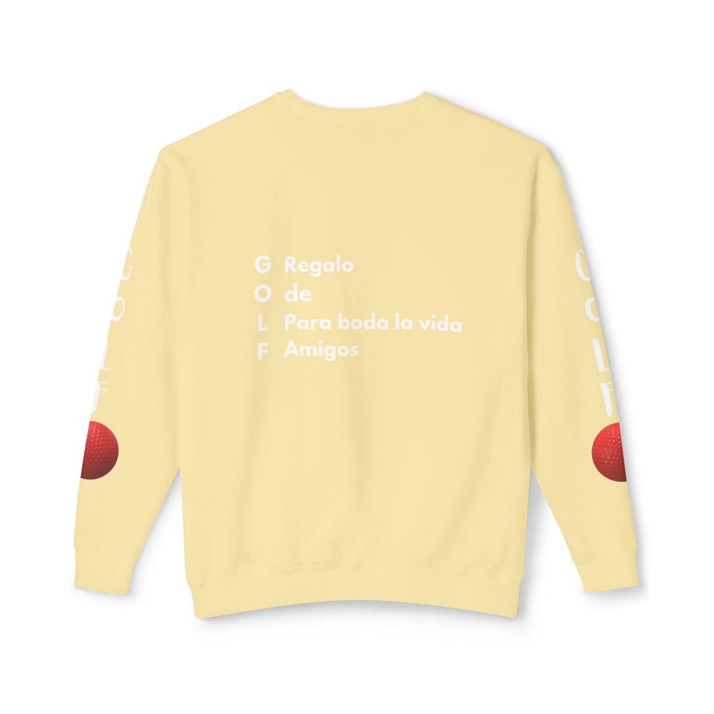 Sudadera unisex ligera con cuello redondo