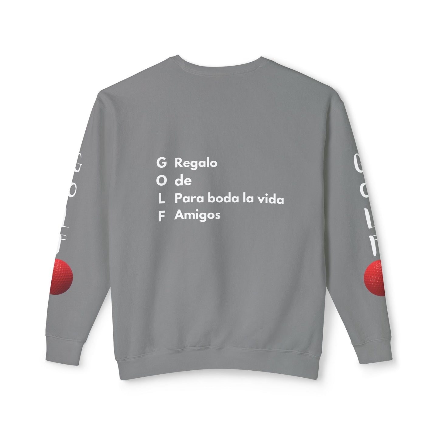 Sudadera unisex ligera con cuello redondo