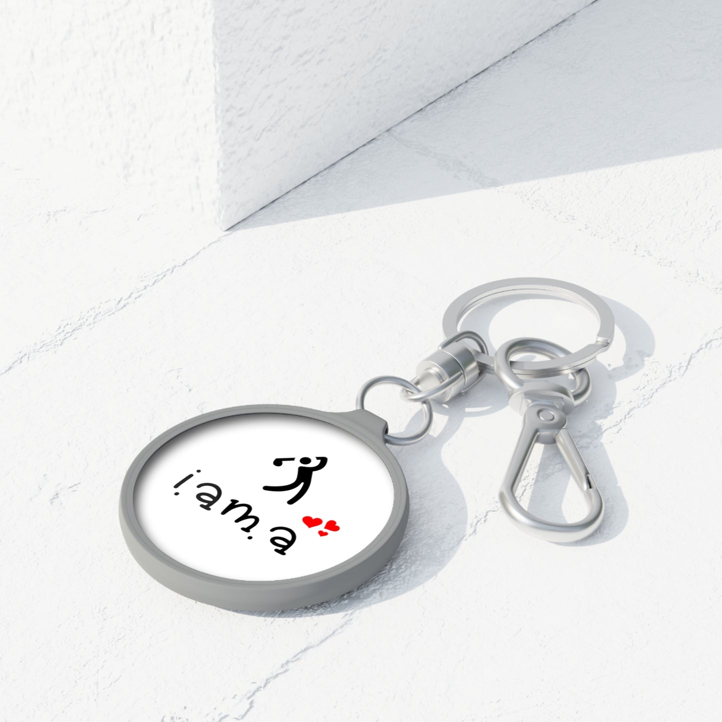 I am a golfer - Key Ring Tag