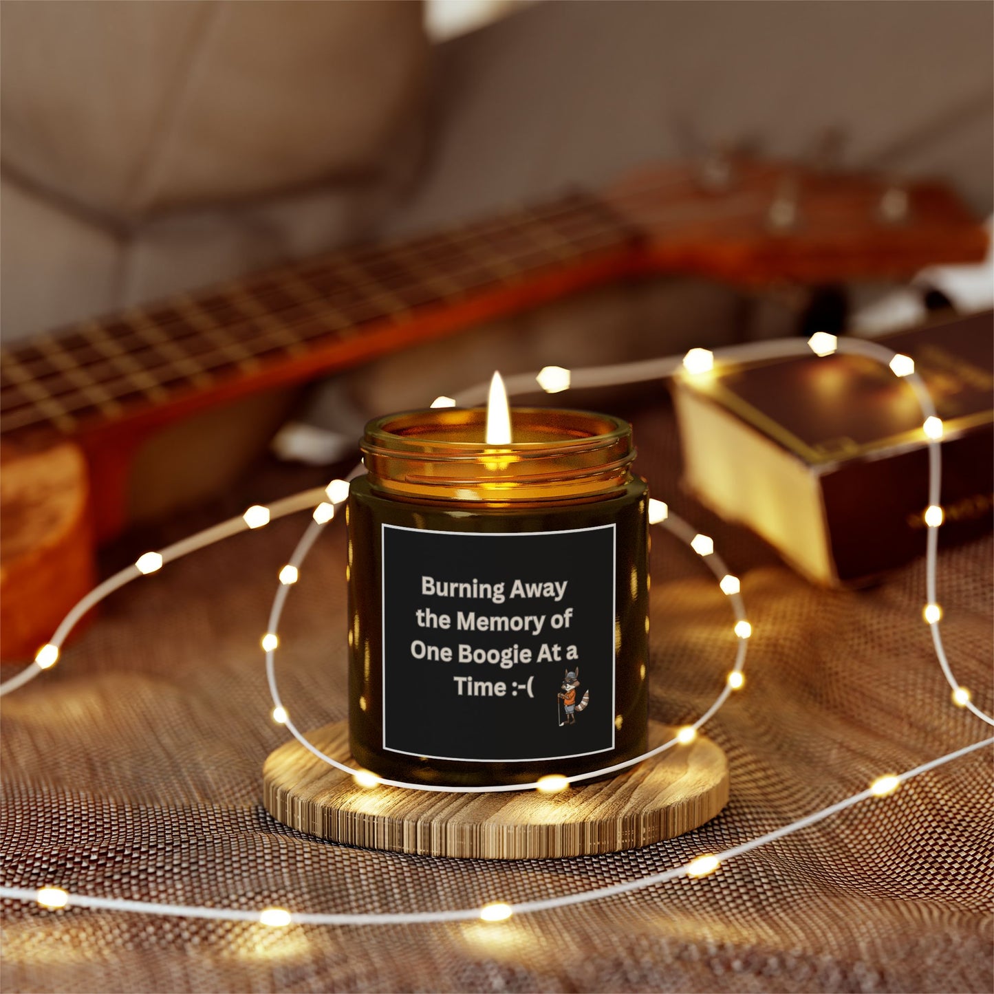 Scented Candle - Funny Golf Inspired Quote, Coconut Apricot Wax
