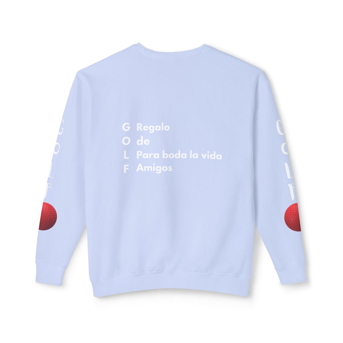 Sudadera unisex ligera con cuello redondo