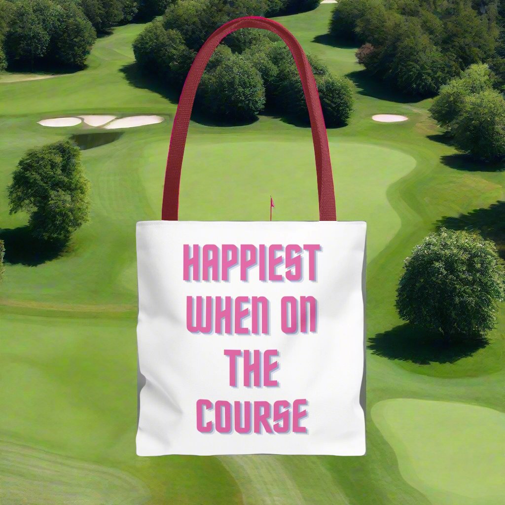 Golf Inspired Tote Bag