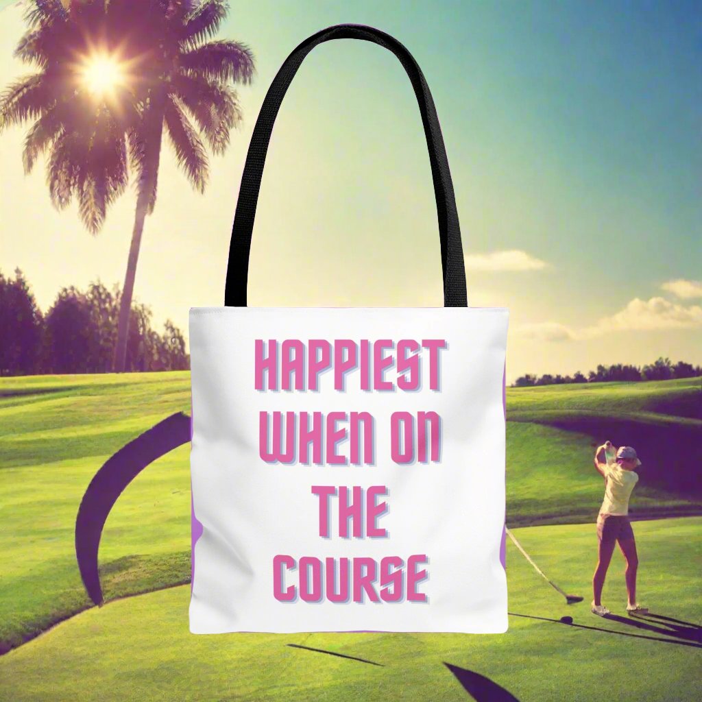 Golf Inspired Tote Bag