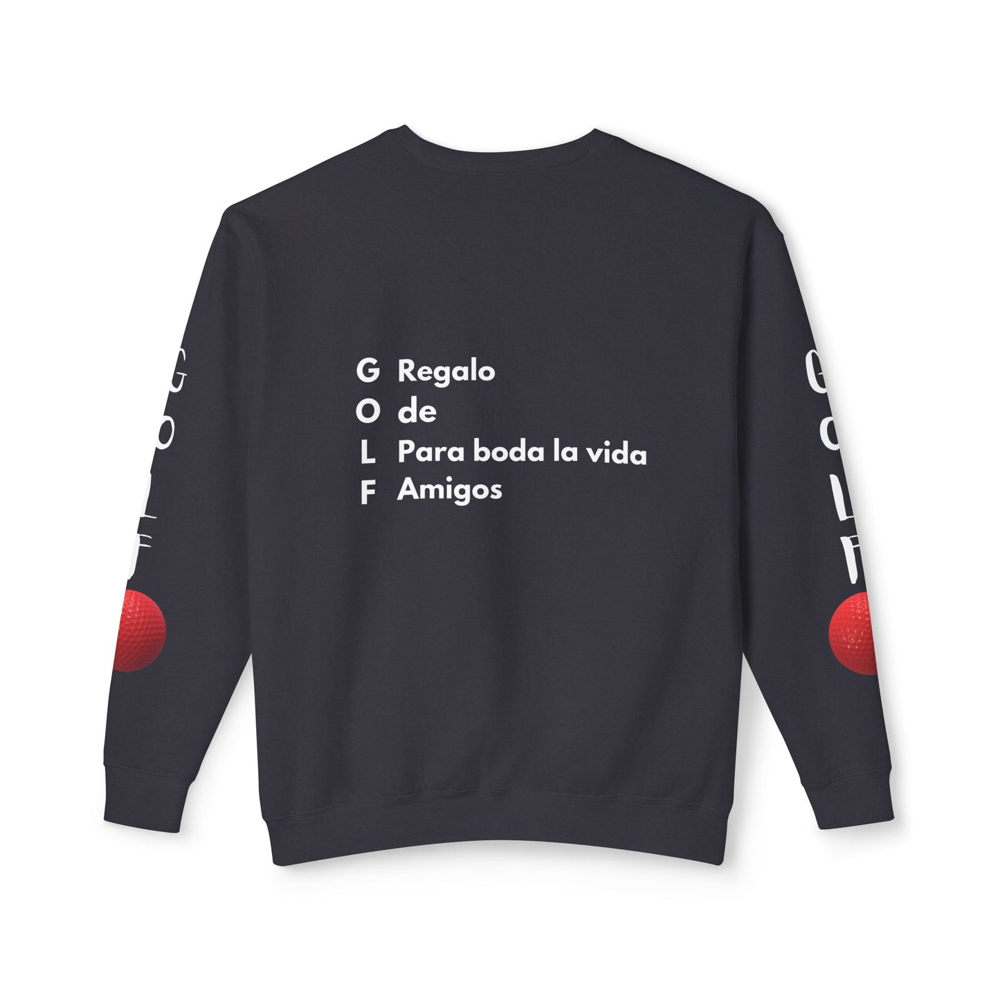 Sudadera unisex ligera con cuello redondo