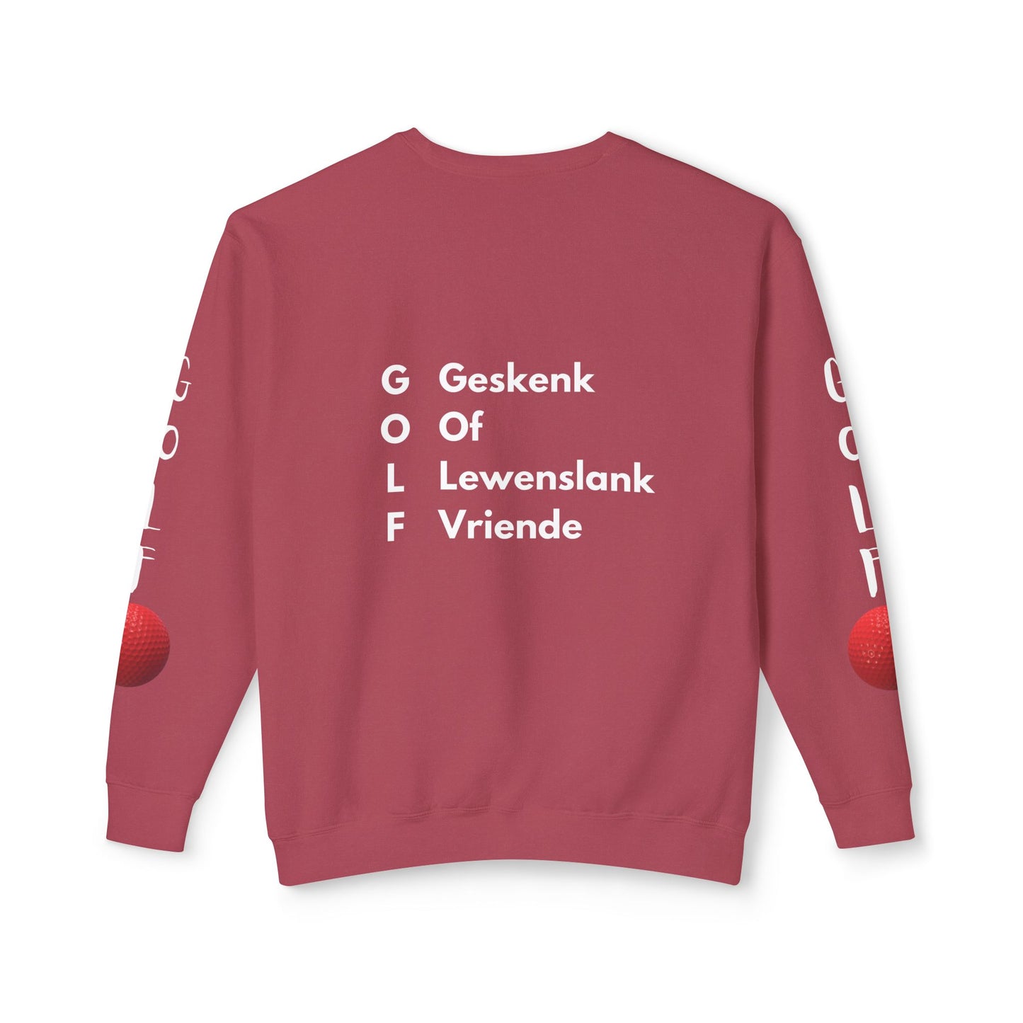 Uniseks Liggewig Ronde-nek Sweetpak