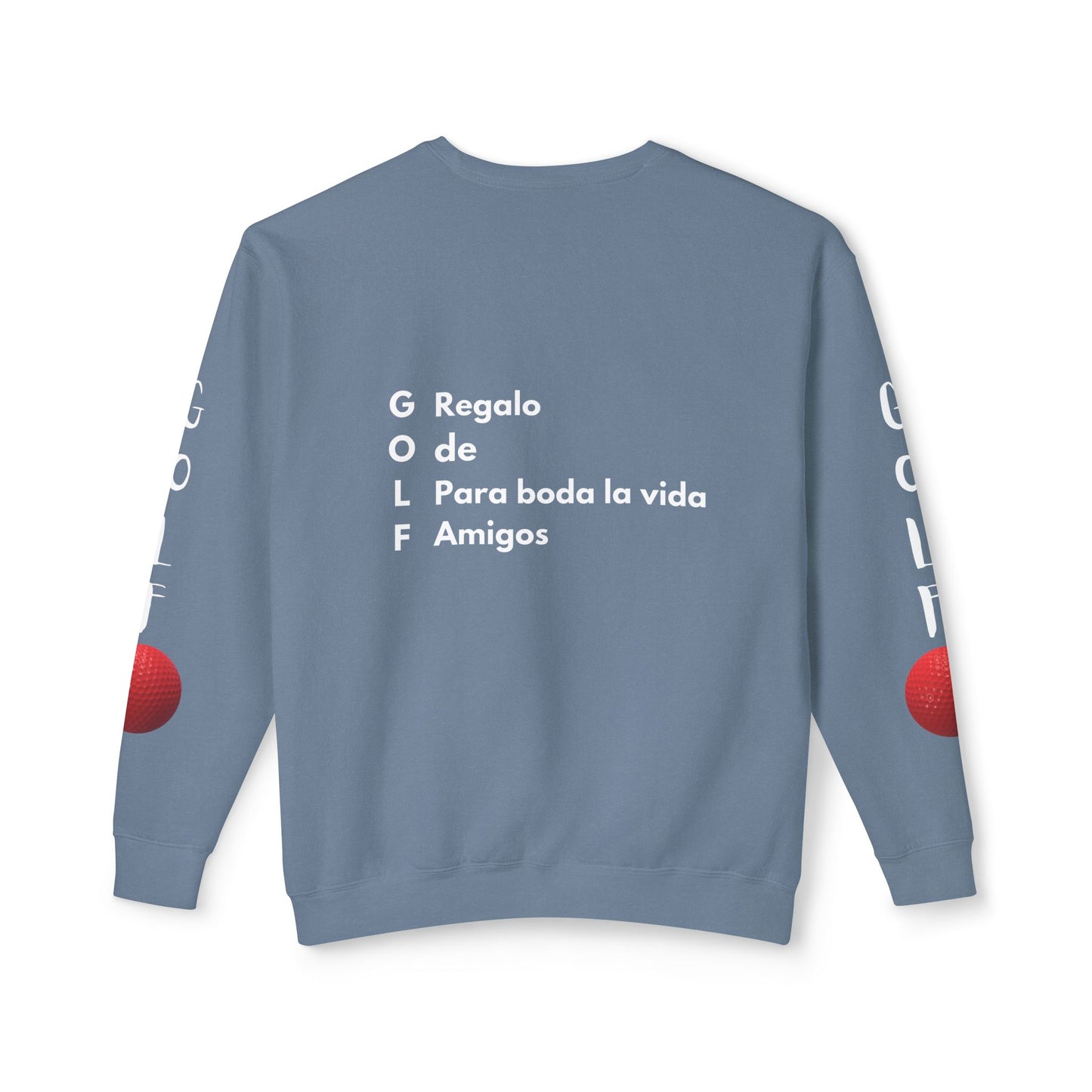 Sudadera unisex ligera con cuello redondo