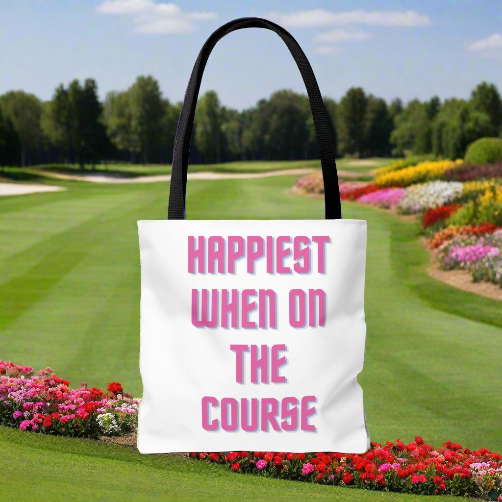 Golf Inspired Tote Bag