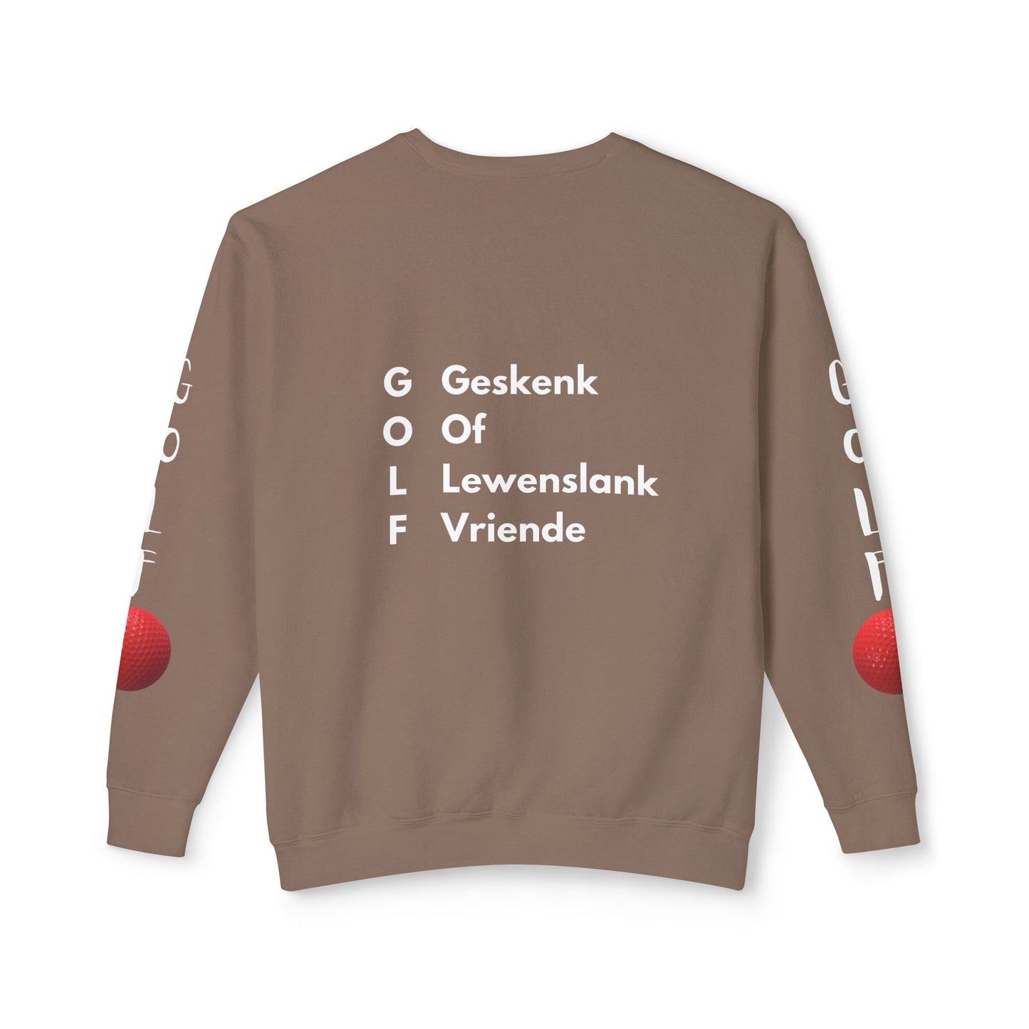 Uniseks Liggewig Ronde-nek Sweetpak