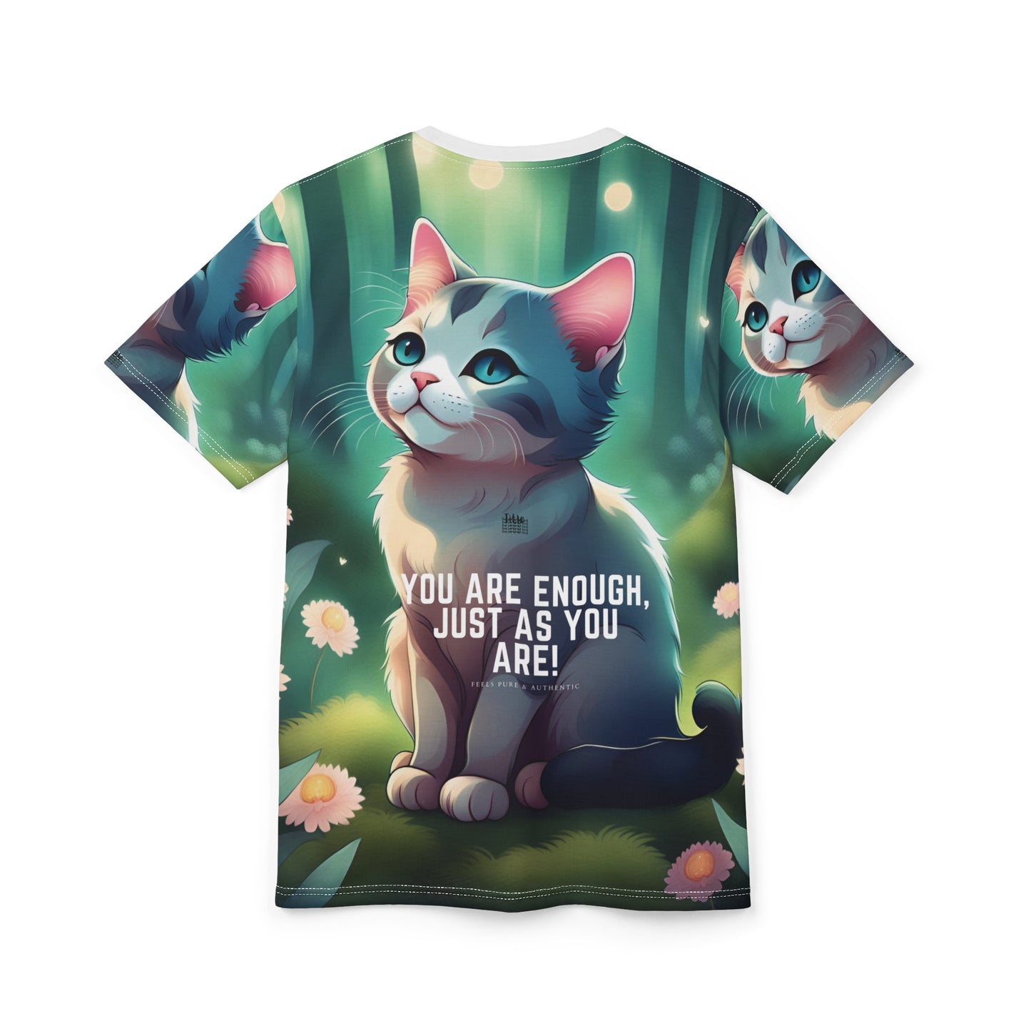 T-Shirt - Inspirational Quote 'YOU ARE ENOUGH, JUST AS YOU ARE'