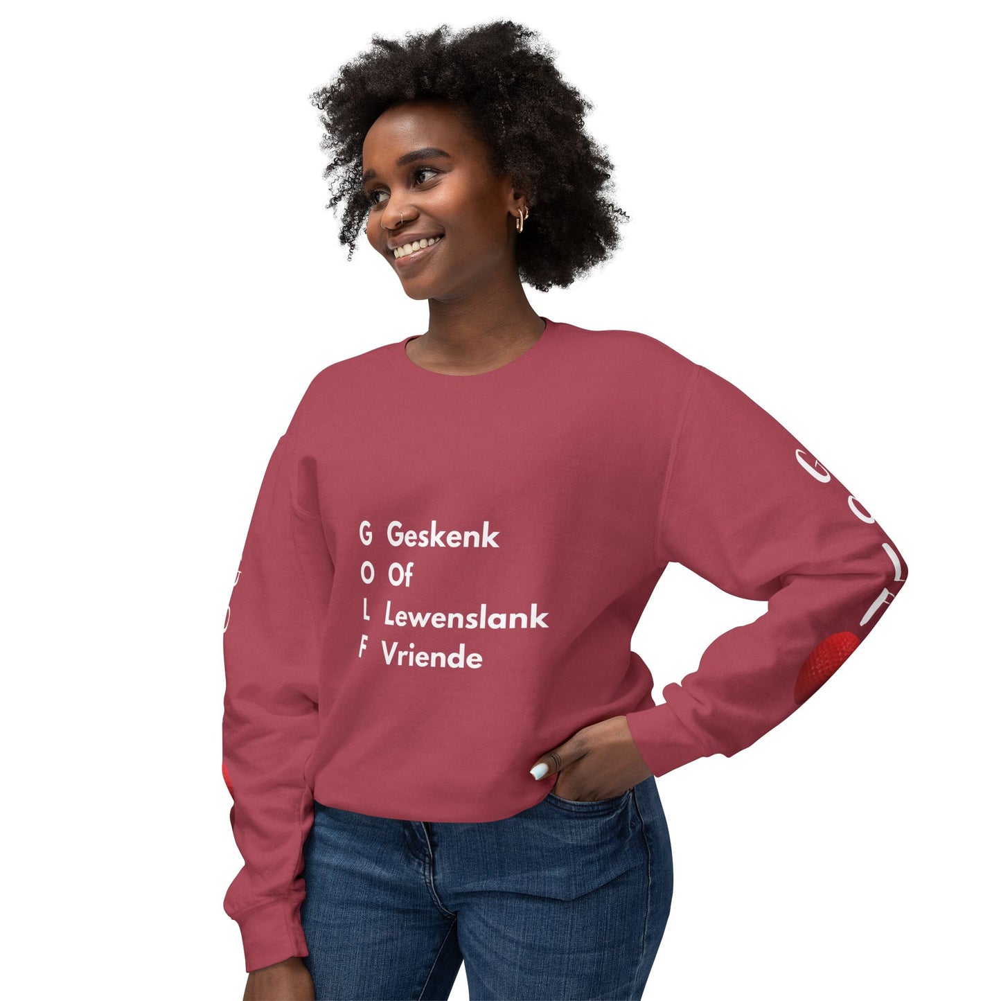 Uniseks Liggewig Ronde-nek Sweetpak