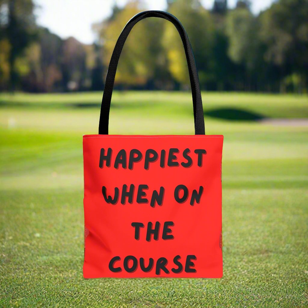 Golf Inspired Tote Bag