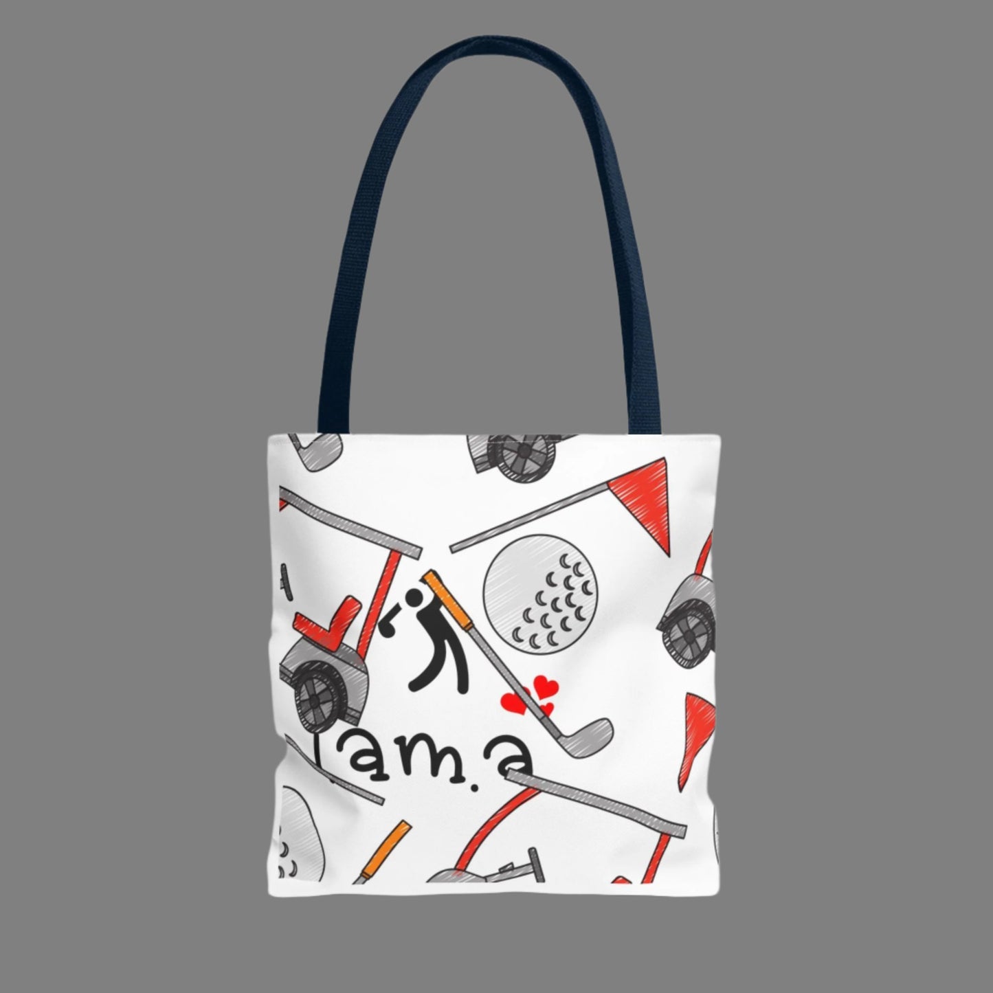 Golf Inspired Tote Bag