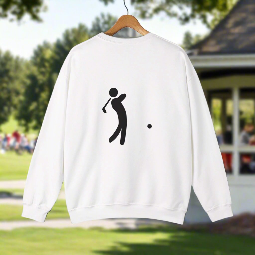 "Happiest When on The Course" Cropped Hoodie