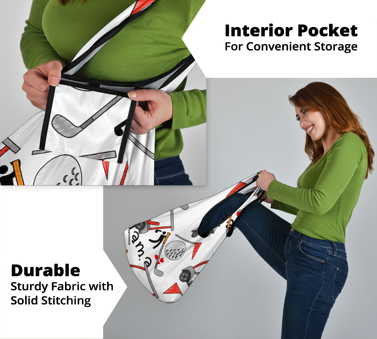 golf grocery bags