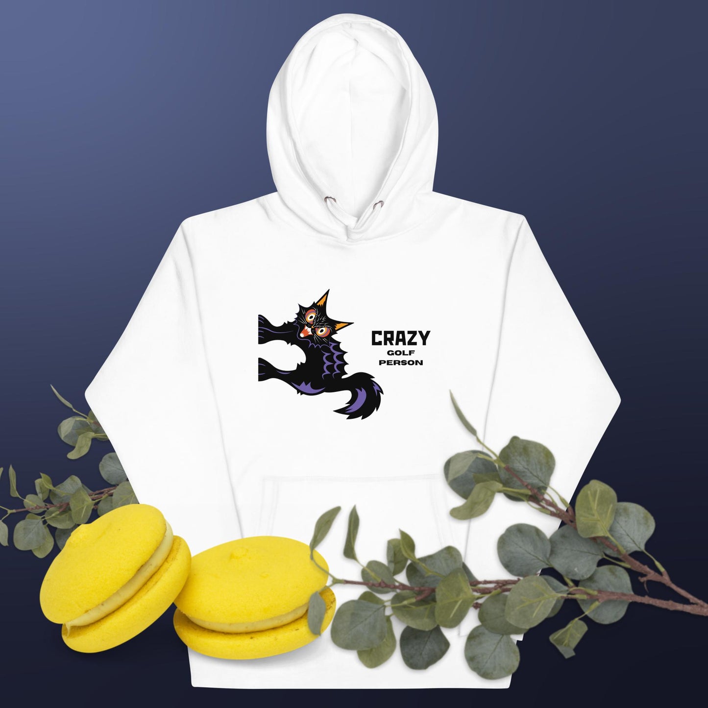 Crazy Golf Person Hoodie