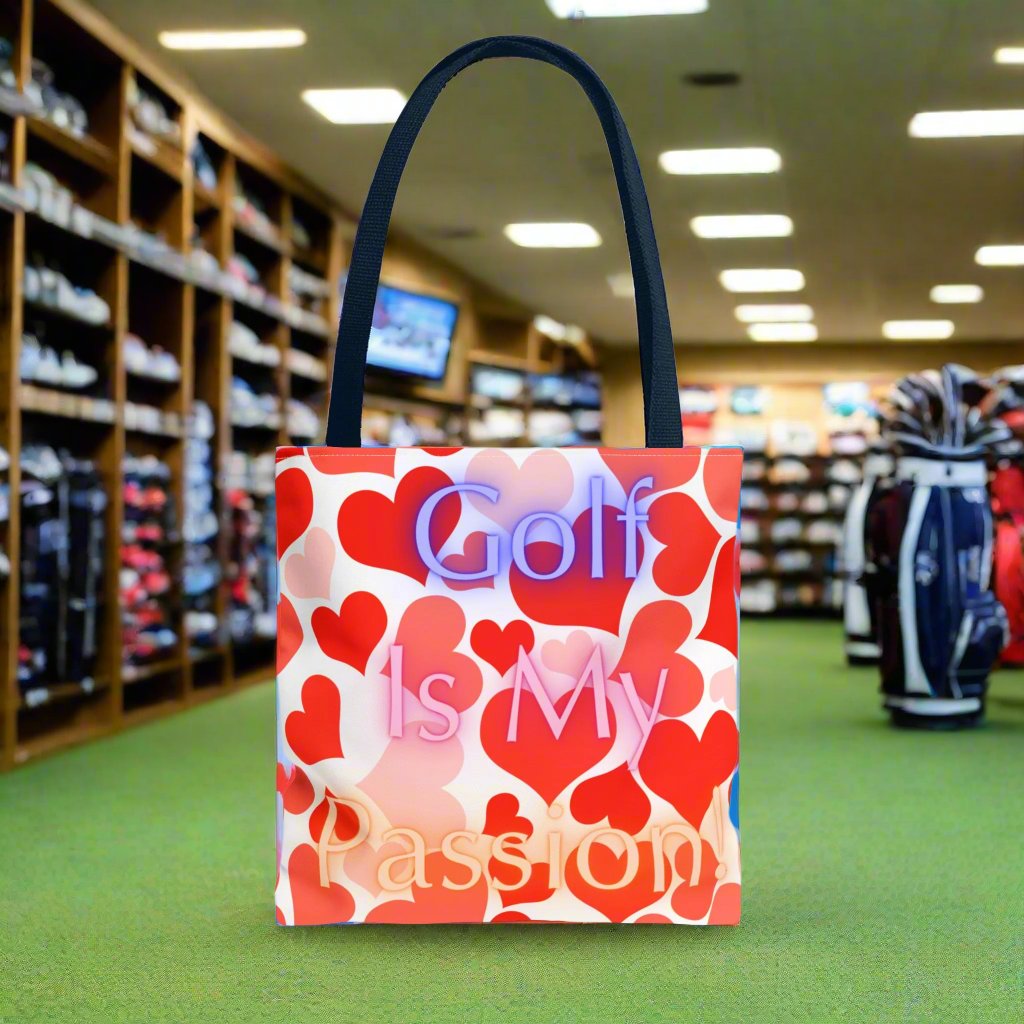 Golf Inspired Tote Bag