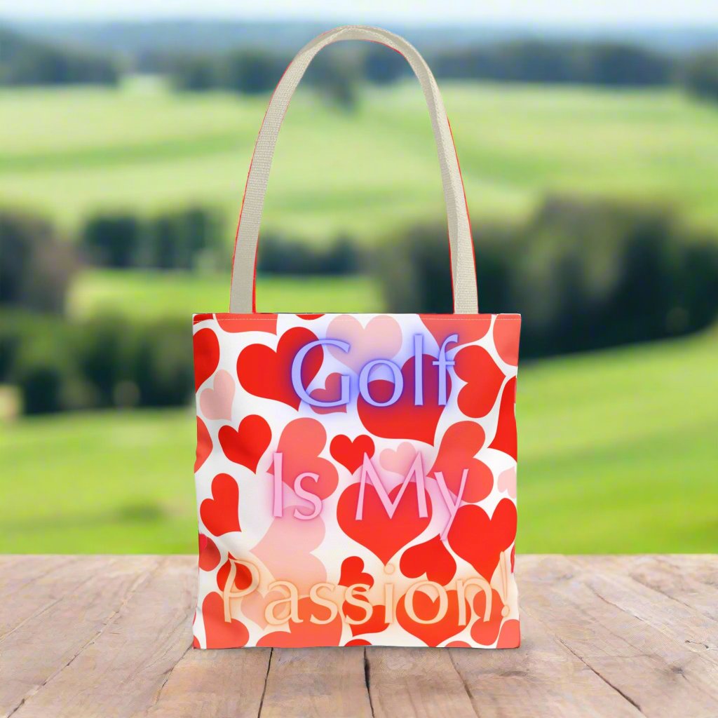 Golf Inspired Tote Bag