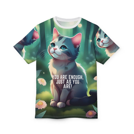 T-Shirt - Inspirational Quote 'YOU ARE ENOUGH, JUST AS YOU ARE'