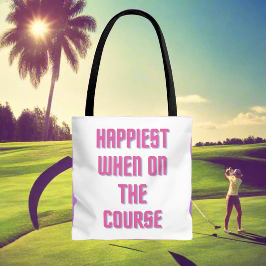 Golf Inspired Tote Bag