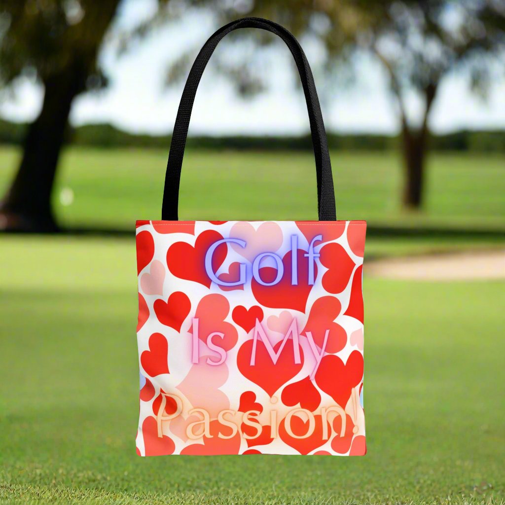 Golf Inspired Tote Bag