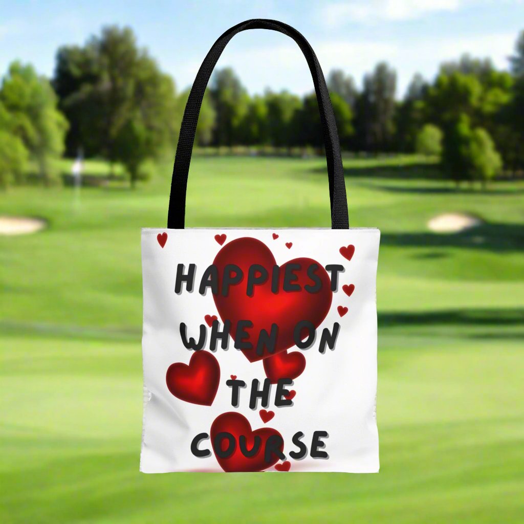 Golf Inspired Tote Bag