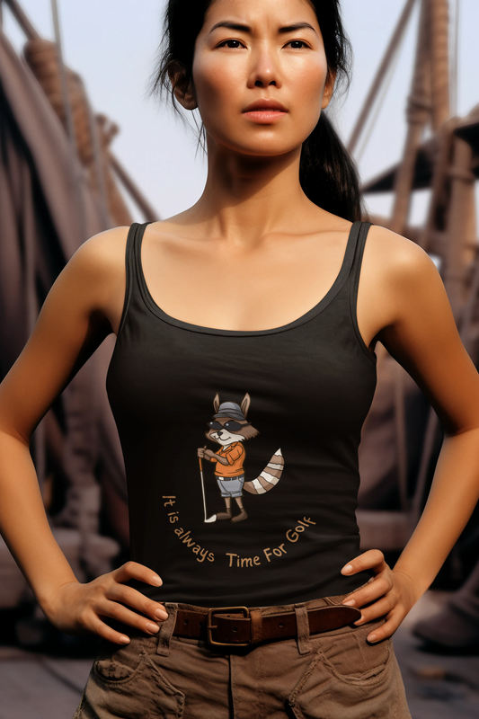 Women's Golf Inspired Racerback Tank