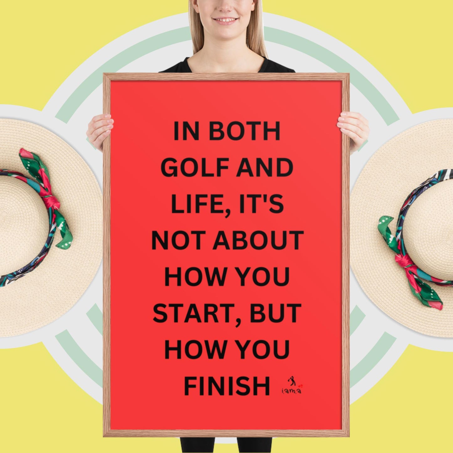 Golf Wisdom Poster