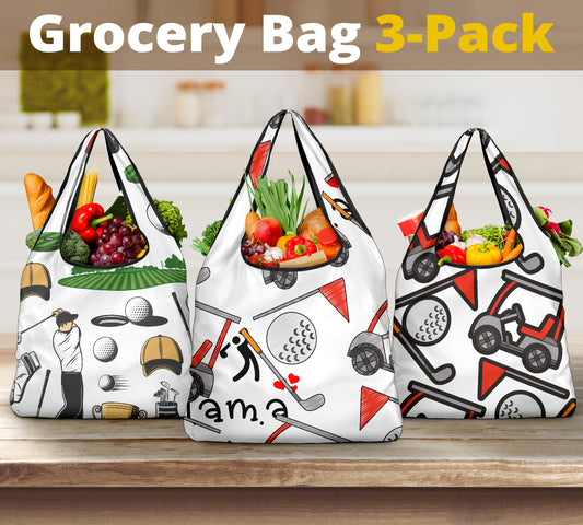 golf grocery bags